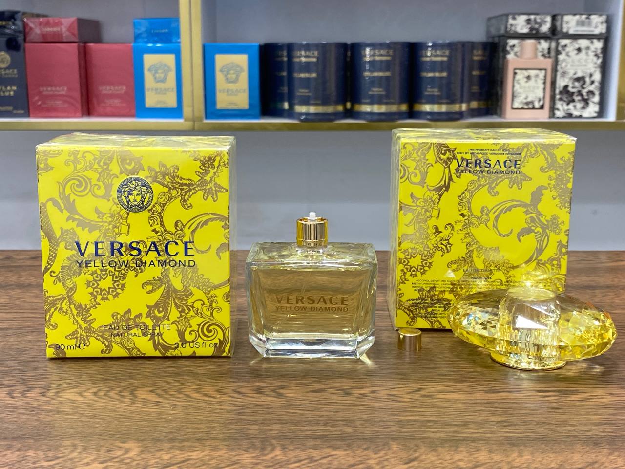 ادکلن ورساچه یلو دیاموند اورجینال Versace Yellow Diamond