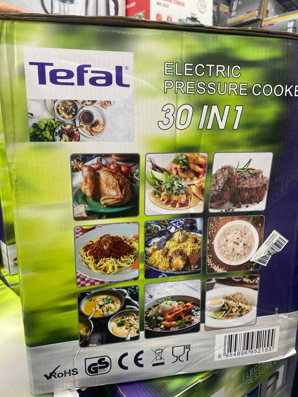 زودپز برقی 30 کاره 6 لیتر تفال tefal مدل TE1692