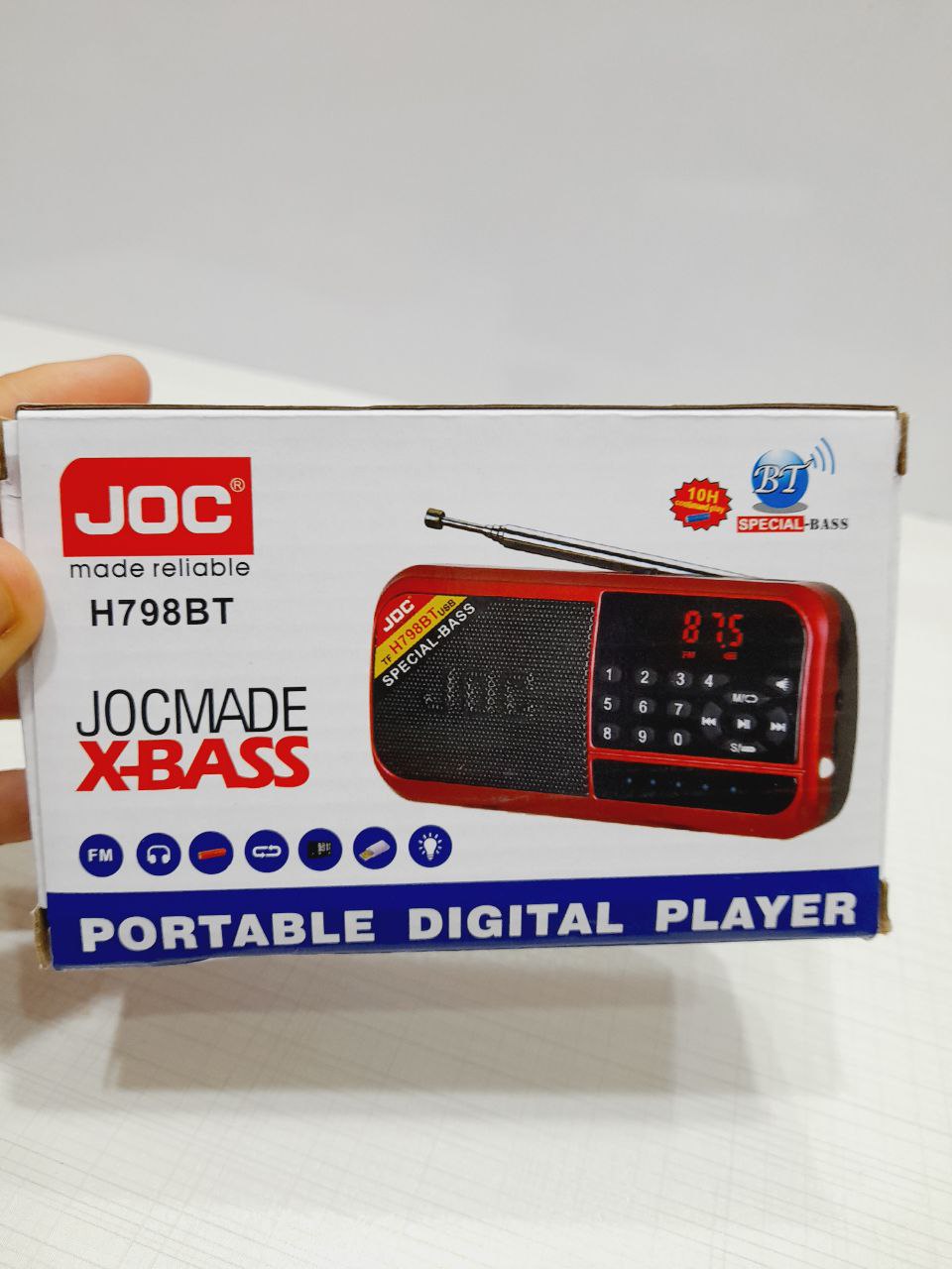 رادیو و اسپیکر جوک مدل JOC H768BT