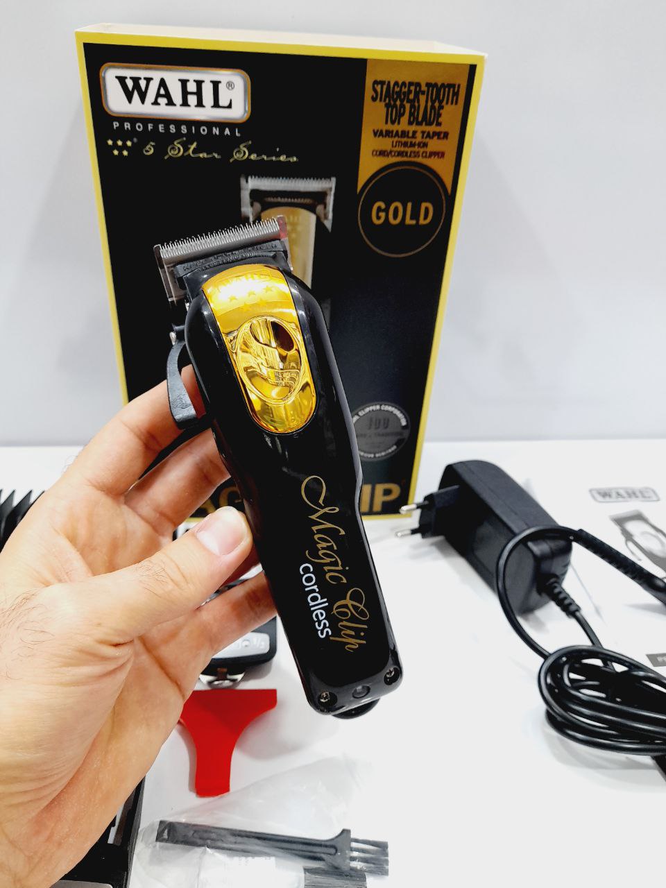 ماشین اصلاح وال مجیک گلد WAHL MAGIC CLIP GOLD CORDLESS