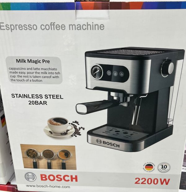 اسپرسوساز بوش 20 بار 2200 وات