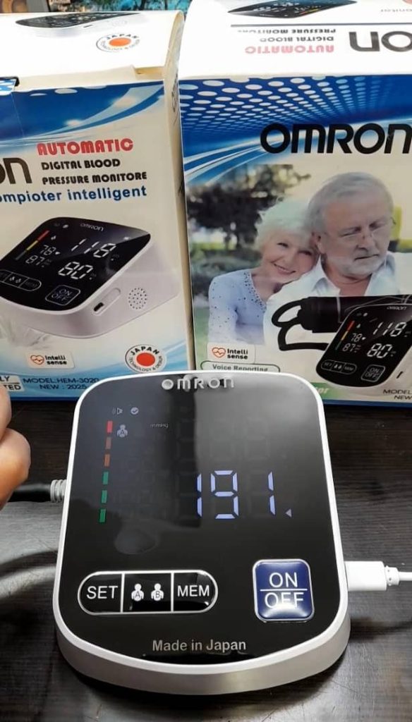 فشارسنج بازوئی امرن مدل HEM-3020 OMRON 2025